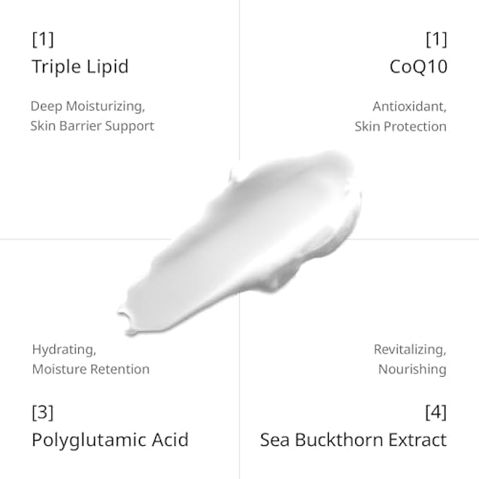 depology TRIPLE LIPID+Q10 FACIAL MOISTURIZER | DAILY FACE CREAM WITH CERAMIDES AND NIACINAMIDE FOR ALL SKIN TYPES | HYDRATING FACE MOISTURIZER TARGETS SIGNS OF SKIN STRESS | 1.69 FL OZ - Image 3